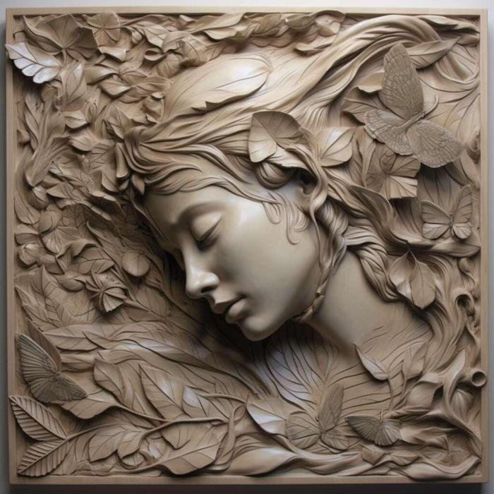 نموذج ثلاثي الأبعاد لآلة CNC 3D Art 